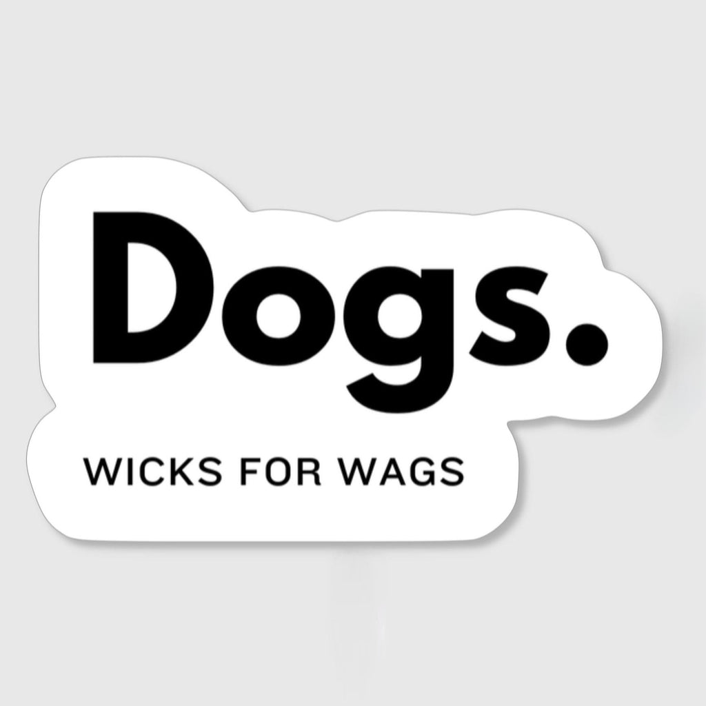 Dogs. Sticker wicksforwags