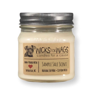 White Copal + Bergamot | SALE! | 8 oz Mason Jar