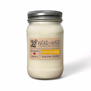 Banana Cream Parfait | Large Mason Jar