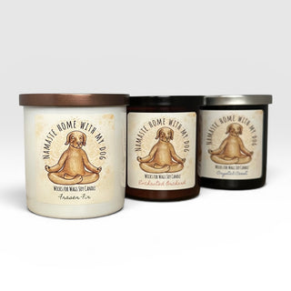 "Namaste Home With My Dog" Candle