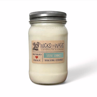Serene Summit | Large Mason Jar