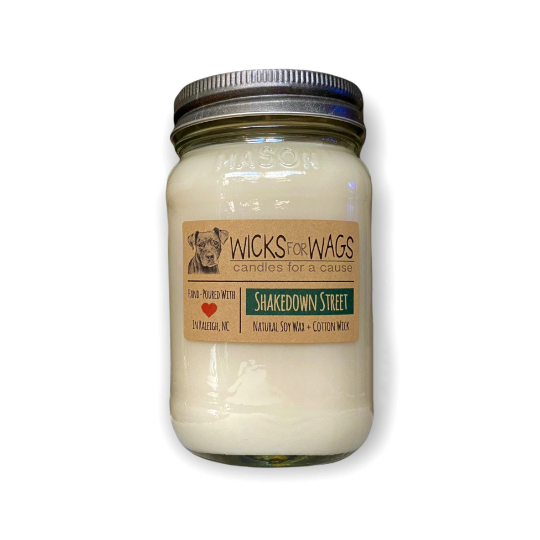 8oz mason NAG CHAMPA soy candle