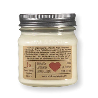 Coconut Bamboo | 8oz Mason Jar